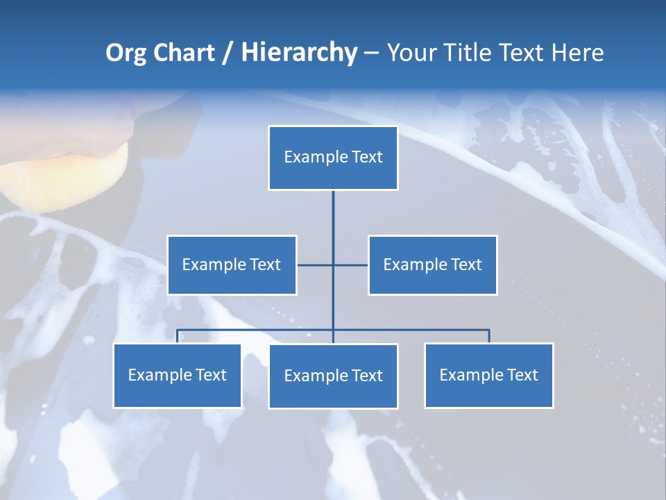 Detergent Foam Industry PowerPoint Template