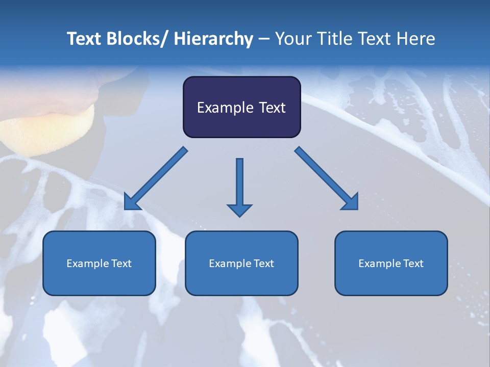 Detergent Foam Industry PowerPoint Template