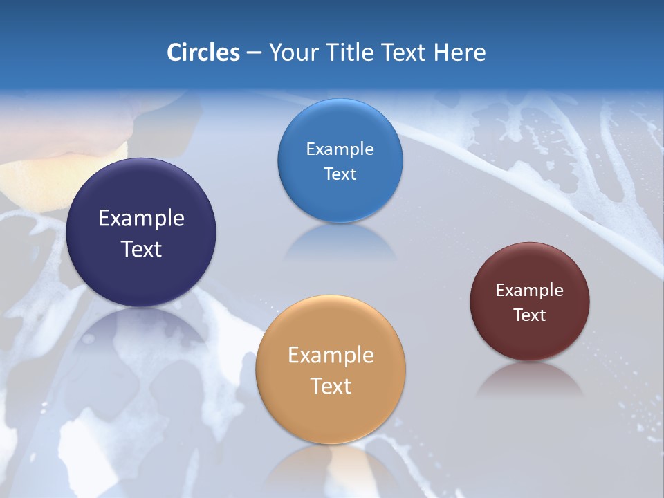 Detergent Foam Industry PowerPoint Template