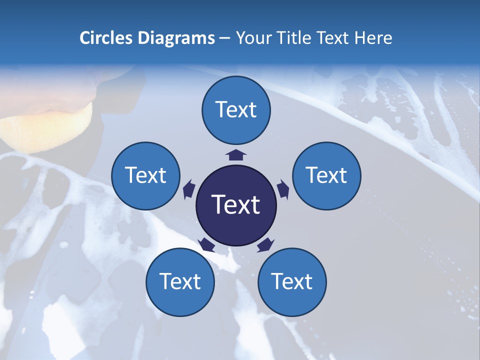 Detergent Foam Industry PowerPoint Template