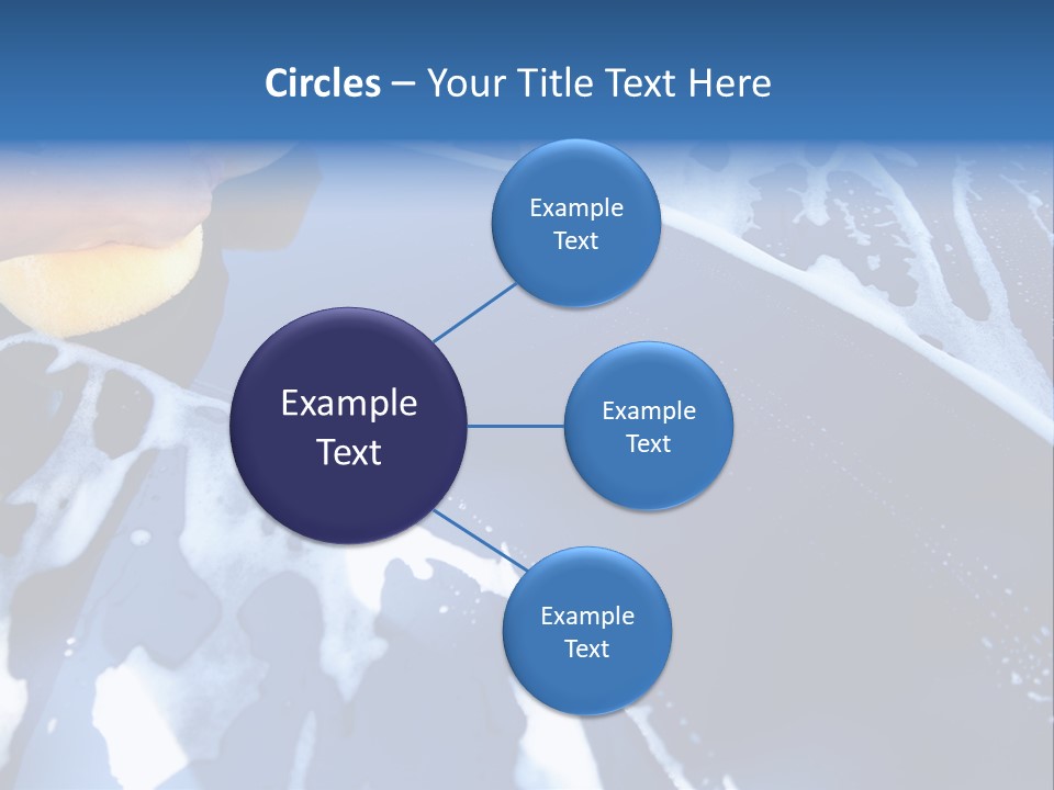 Detergent Foam Industry PowerPoint Template