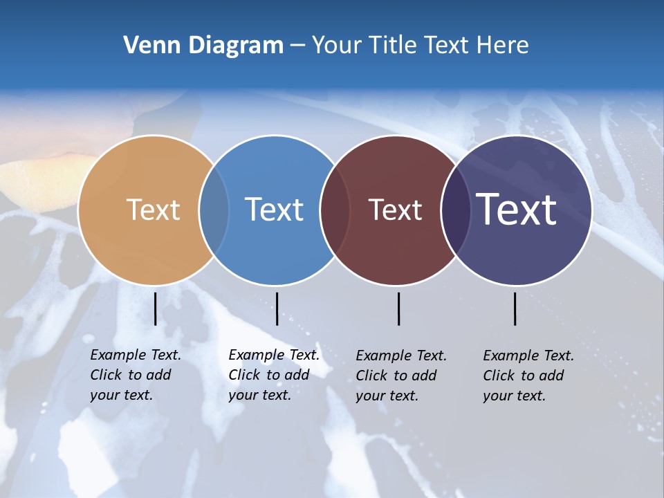 Detergent Foam Industry PowerPoint Template