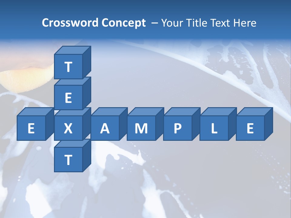 Detergent Foam Industry PowerPoint Template