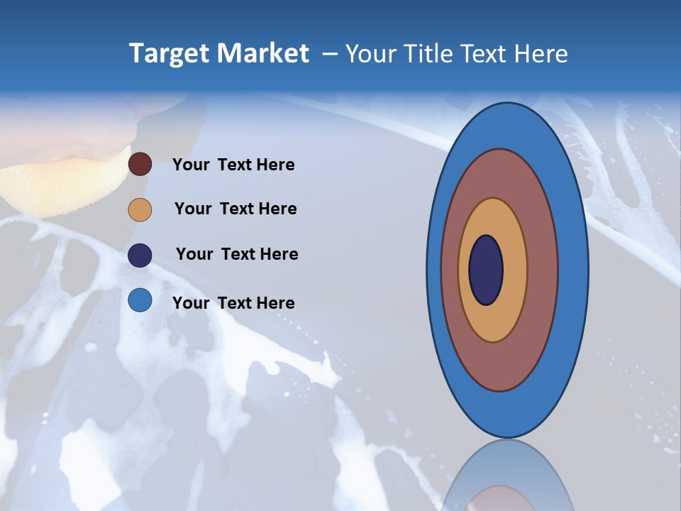 Detergent Foam Industry PowerPoint Template