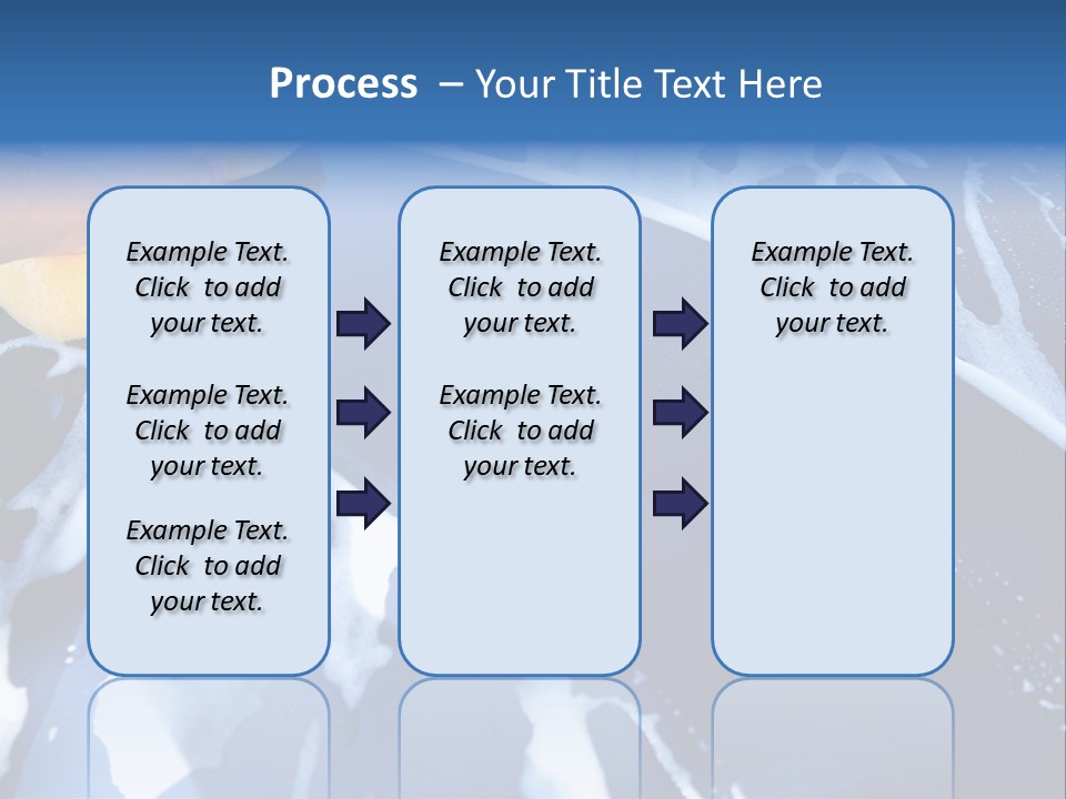 Detergent Foam Industry PowerPoint Template