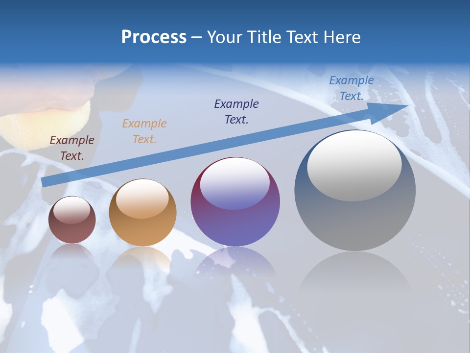 Detergent Foam Industry PowerPoint Template