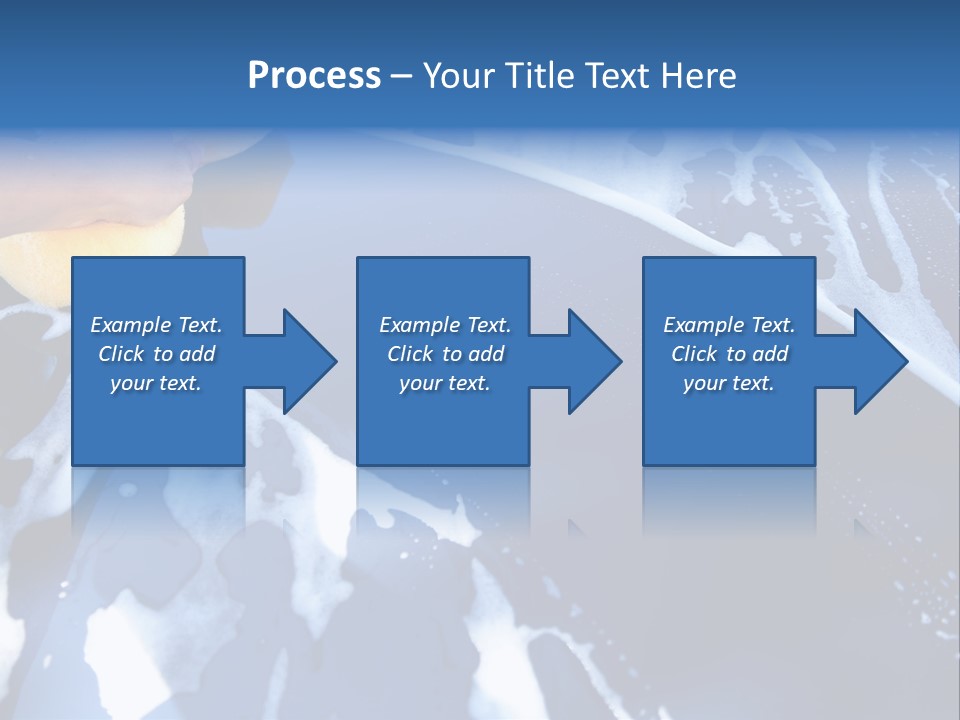 Detergent Foam Industry PowerPoint Template