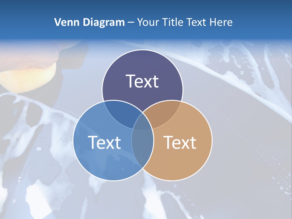 Detergent Foam Industry PowerPoint Template