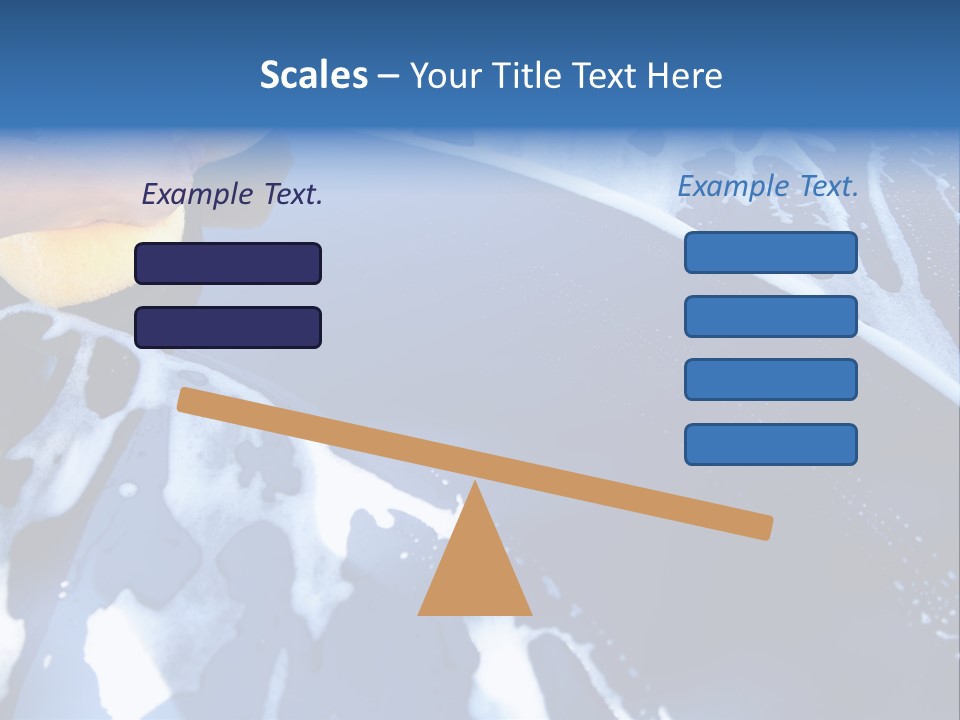 Detergent Foam Industry PowerPoint Template