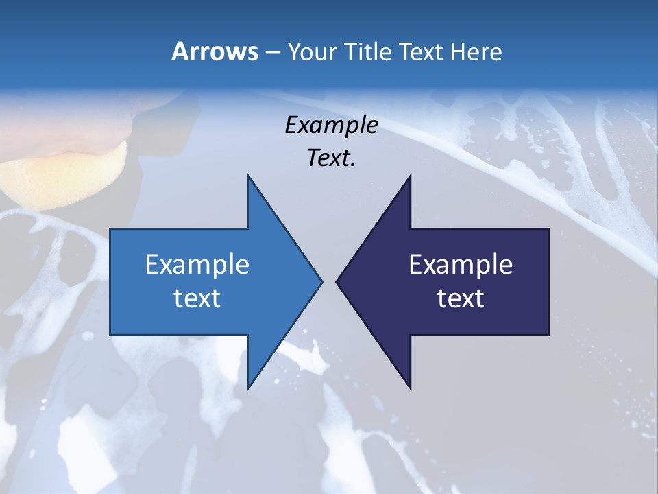 Detergent Foam Industry PowerPoint Template