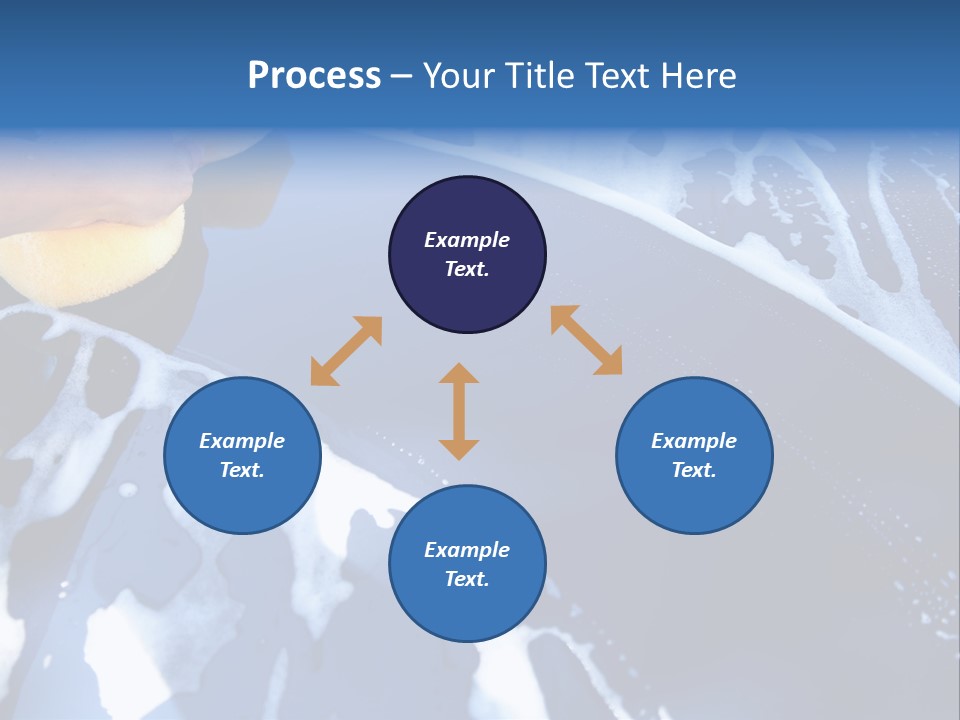 Detergent Foam Industry PowerPoint Template