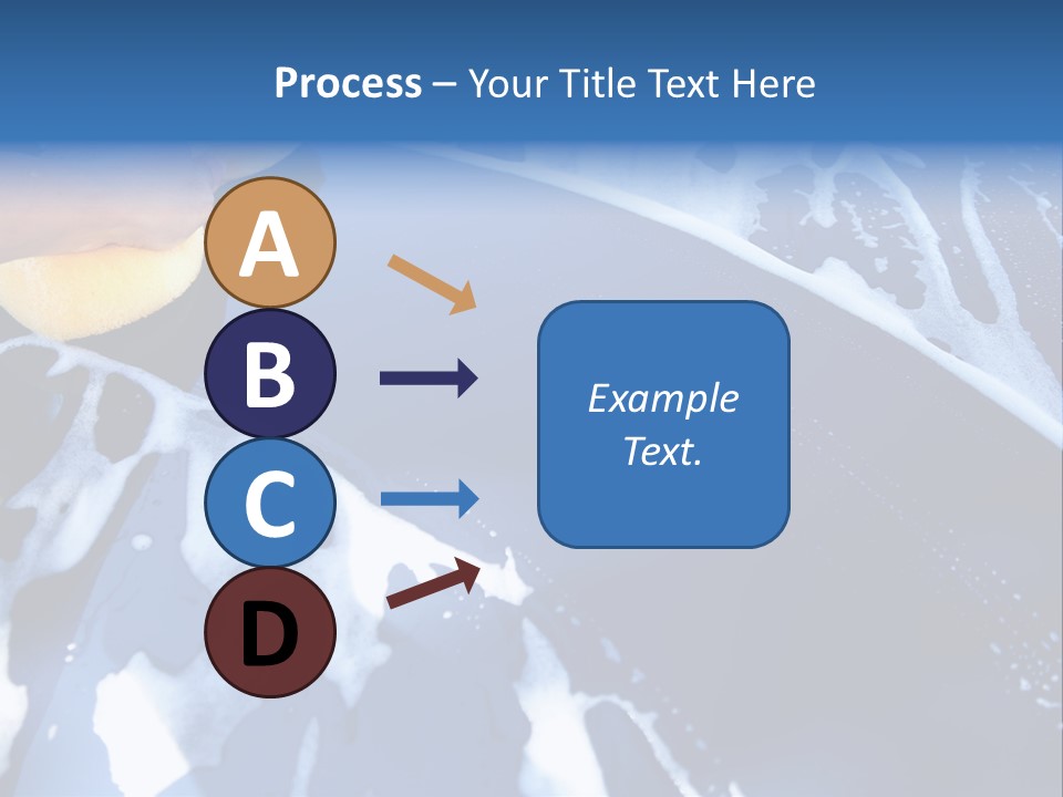 Detergent Foam Industry PowerPoint Template