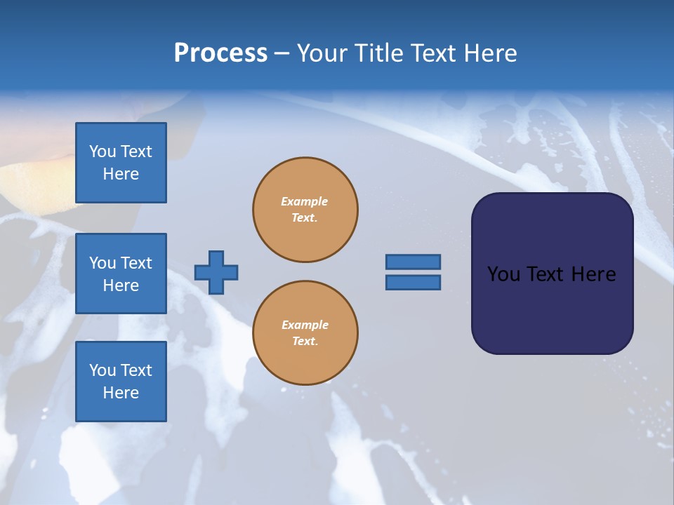 Detergent Foam Industry PowerPoint Template