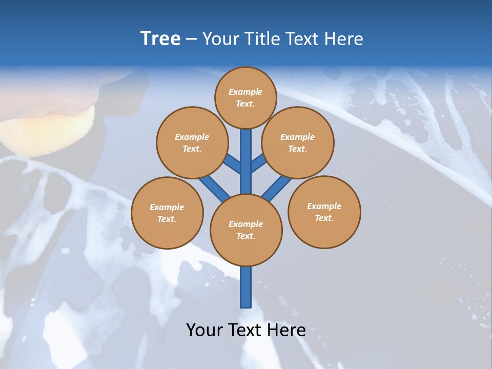 Detergent Foam Industry PowerPoint Template