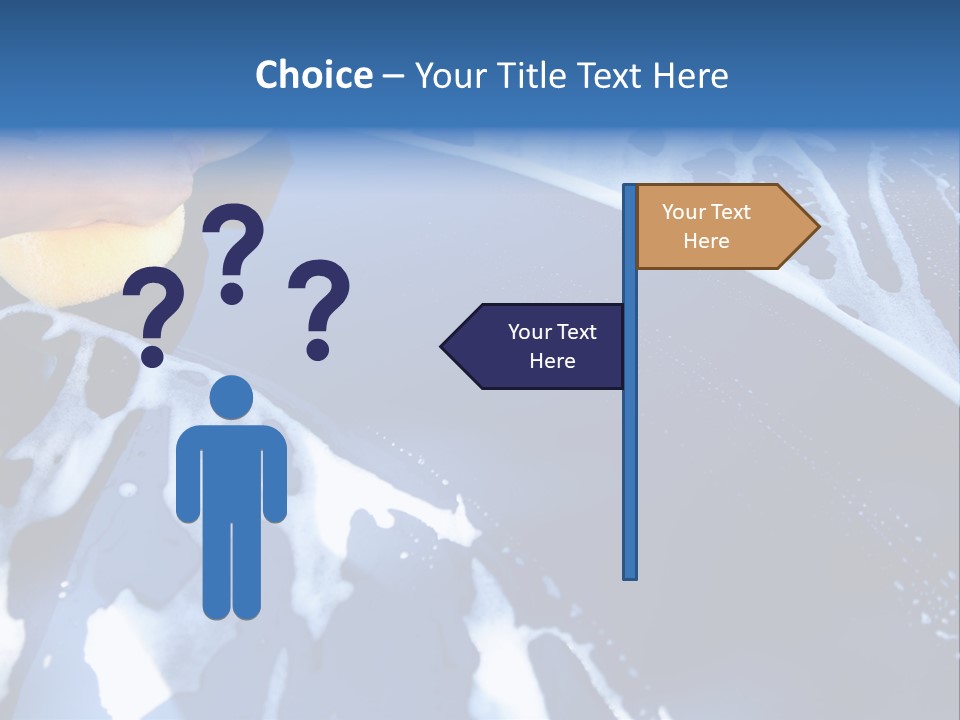 Detergent Foam Industry PowerPoint Template