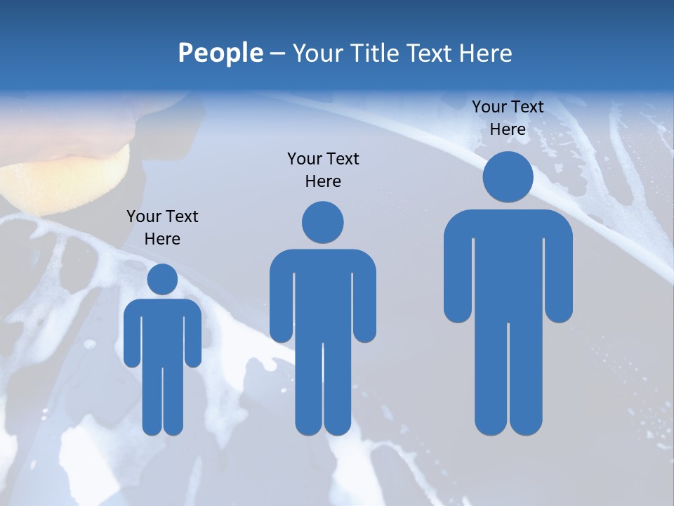 Detergent Foam Industry PowerPoint Template