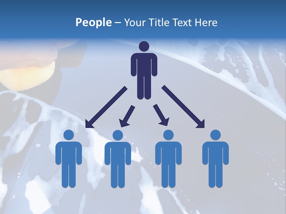 Detergent Foam Industry PowerPoint Template