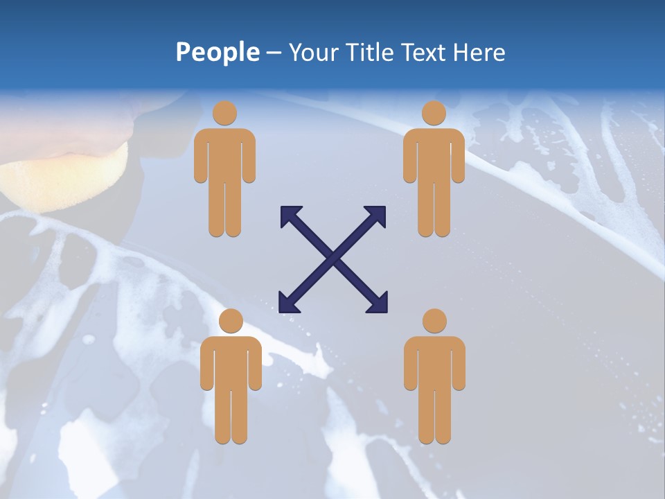 Detergent Foam Industry PowerPoint Template