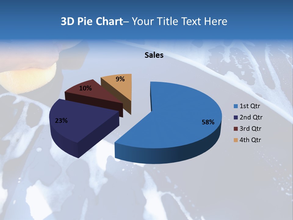 Detergent Foam Industry PowerPoint Template