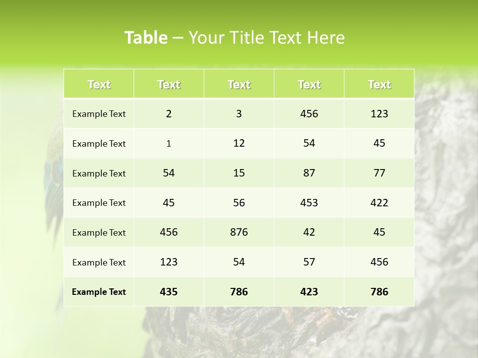 Wildlife Zoology Survive PowerPoint Template