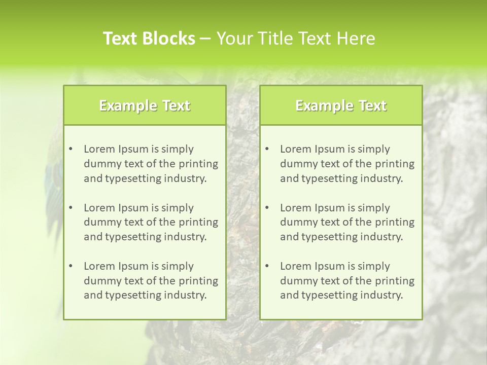 Wildlife Zoology Survive PowerPoint Template