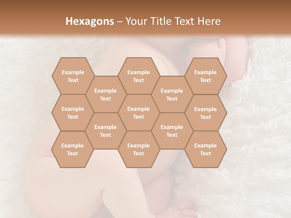 Skin Baby Sleeping Young PowerPoint Template