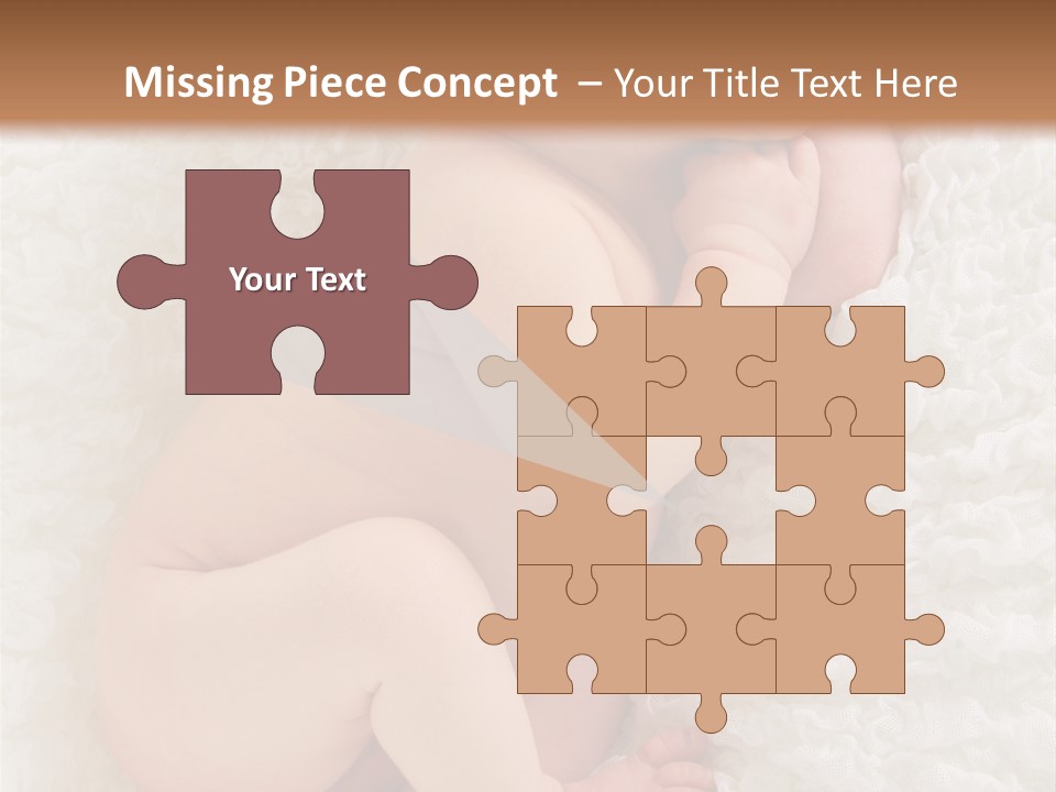 Skin Baby Sleeping Young PowerPoint Template