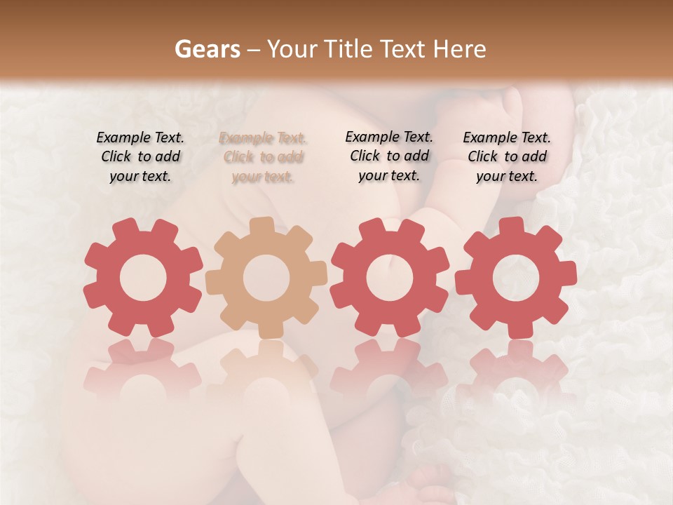 Skin Baby Sleeping Young PowerPoint Template