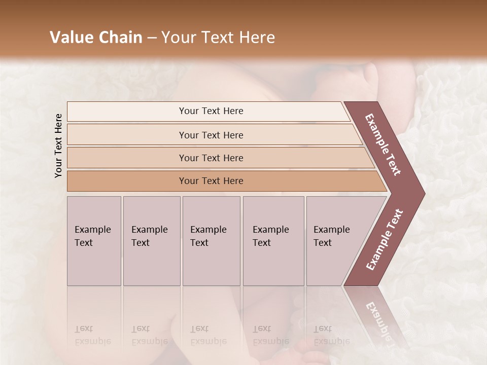 Skin Baby Sleeping Young PowerPoint Template