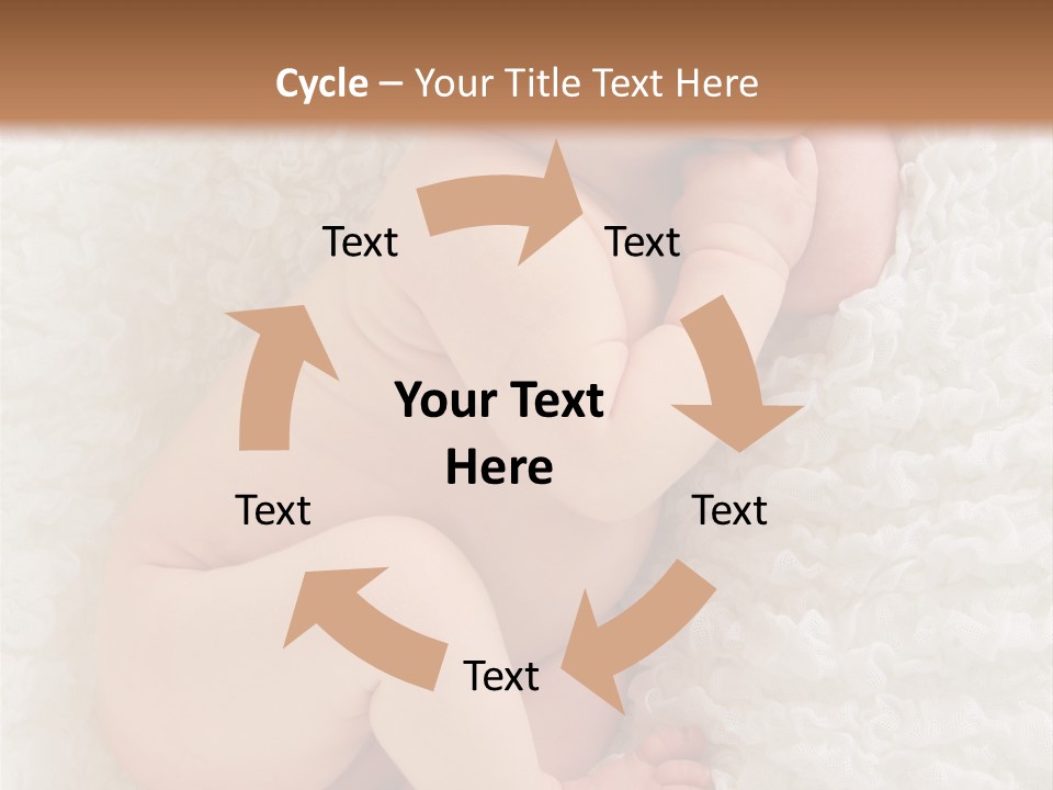 Skin Baby Sleeping Young PowerPoint Template