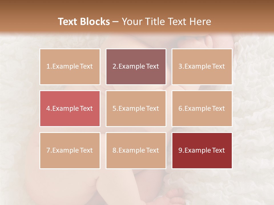 Skin Baby Sleeping Young PowerPoint Template