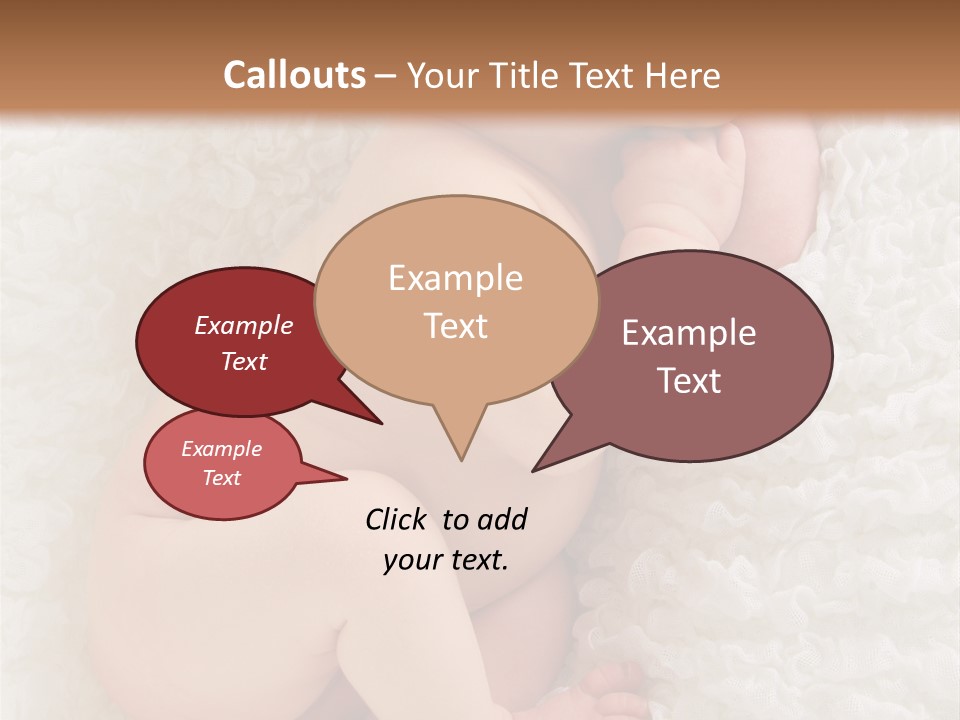 Skin Baby Sleeping Young PowerPoint Template