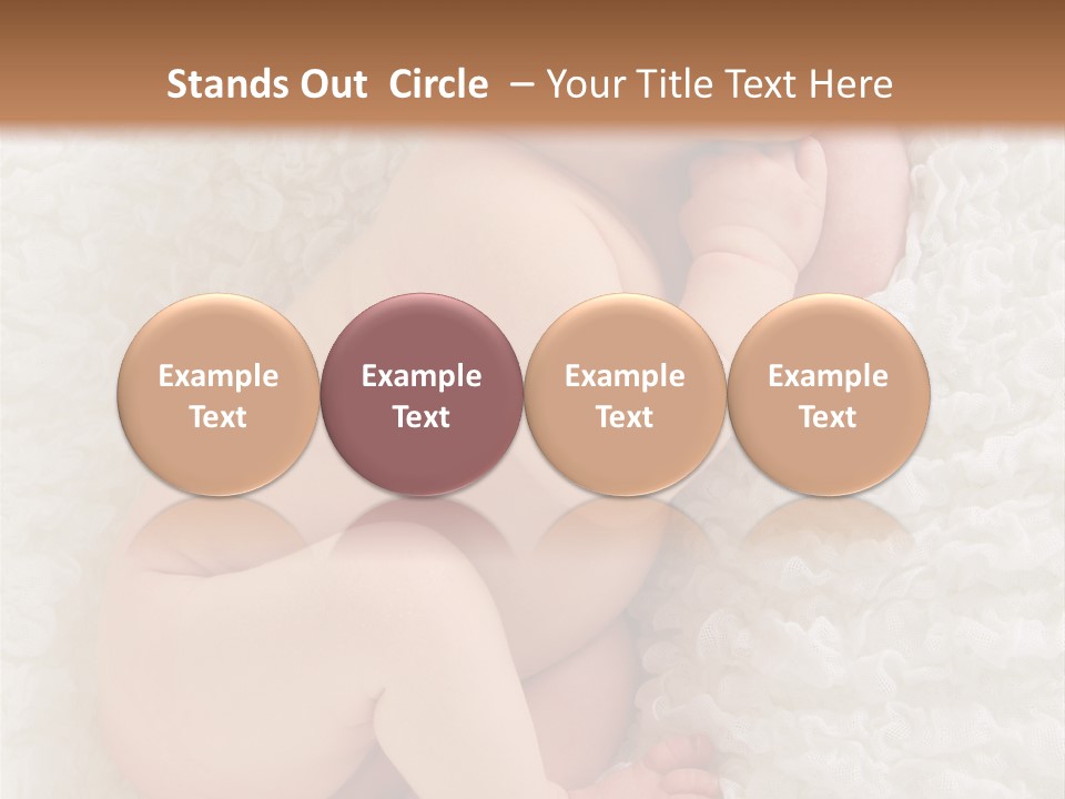 Skin Baby Sleeping Young PowerPoint Template