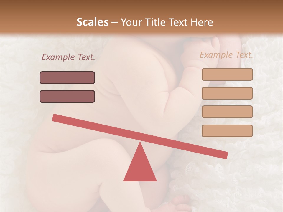 Skin Baby Sleeping Young PowerPoint Template