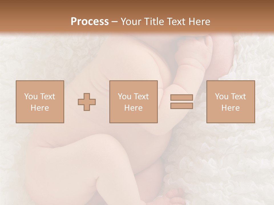 Skin Baby Sleeping Young PowerPoint Template