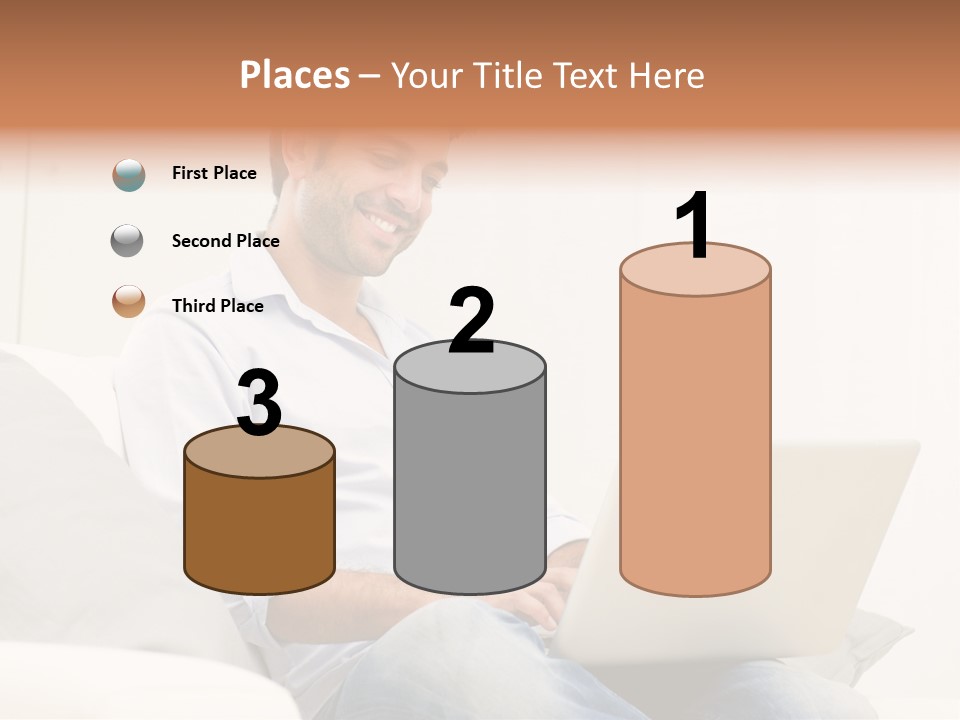 Notebook White Work PowerPoint Template