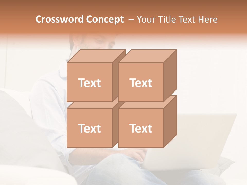 Notebook White Work PowerPoint Template