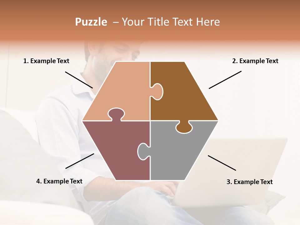 Notebook White Work PowerPoint Template