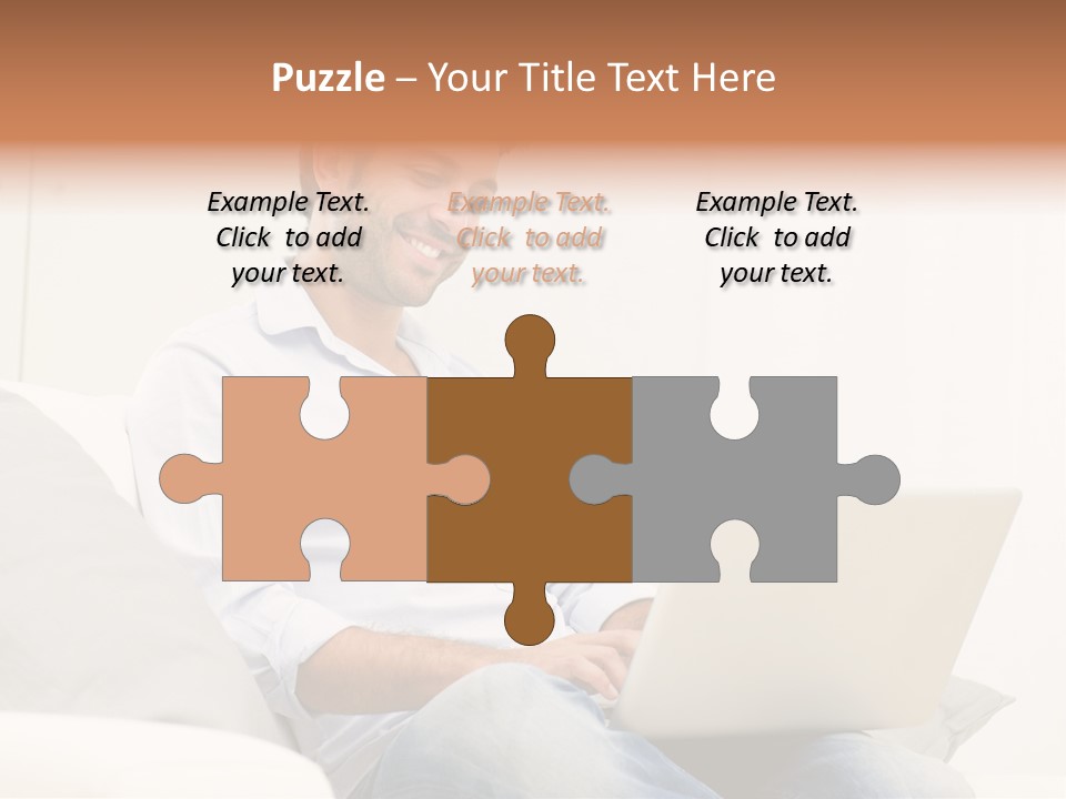 Notebook White Work PowerPoint Template