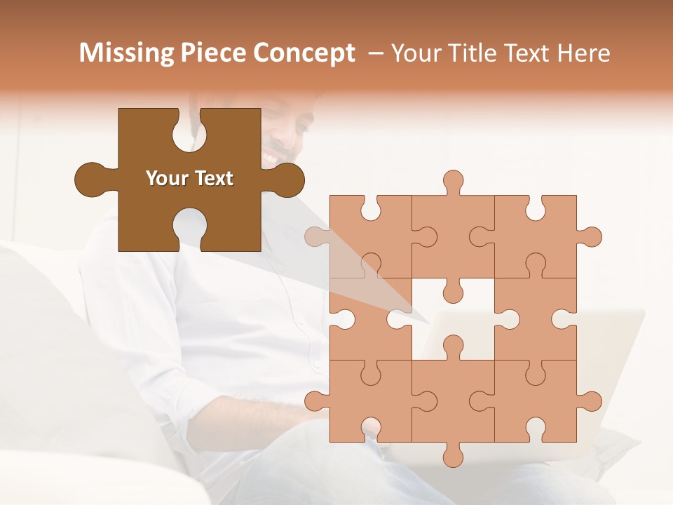 Notebook White Work PowerPoint Template