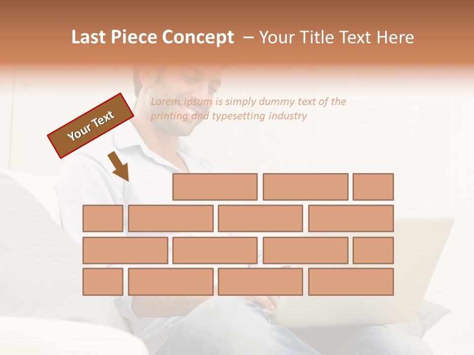 Notebook White Work PowerPoint Template