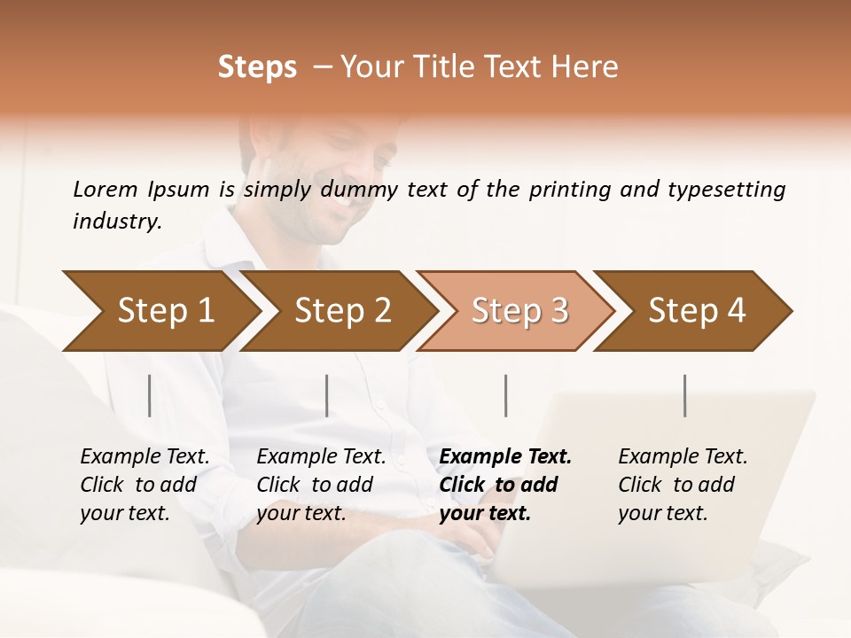 Notebook White Work PowerPoint Template