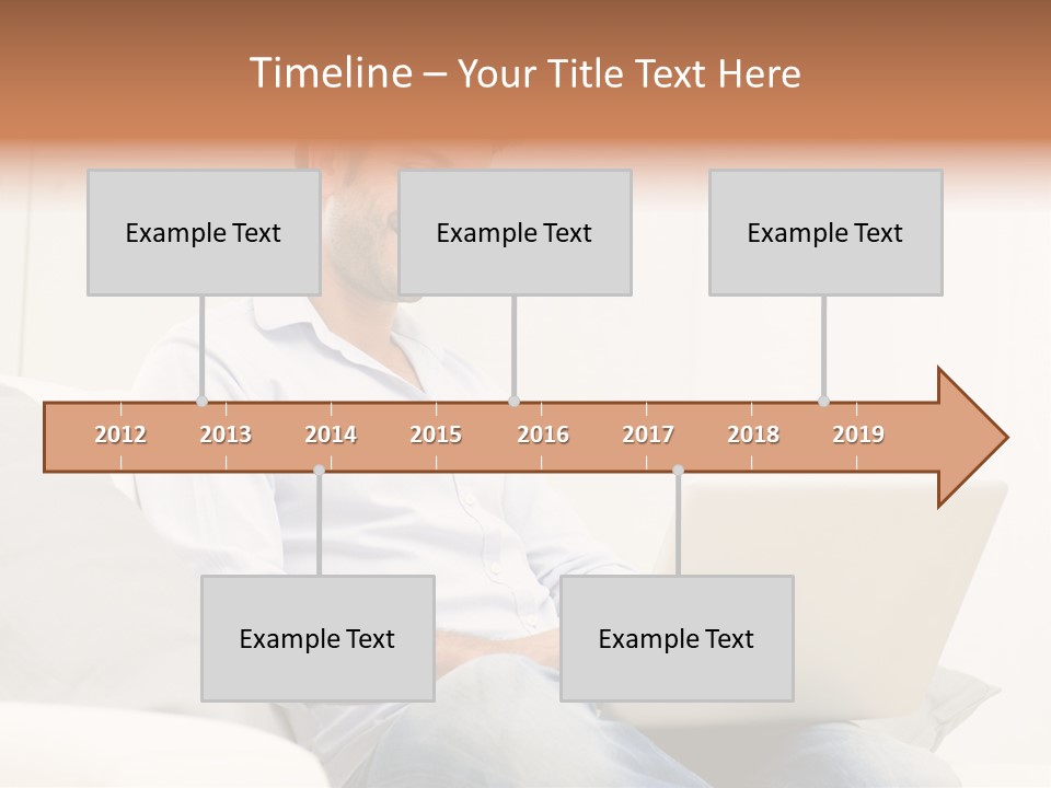 Notebook White Work PowerPoint Template