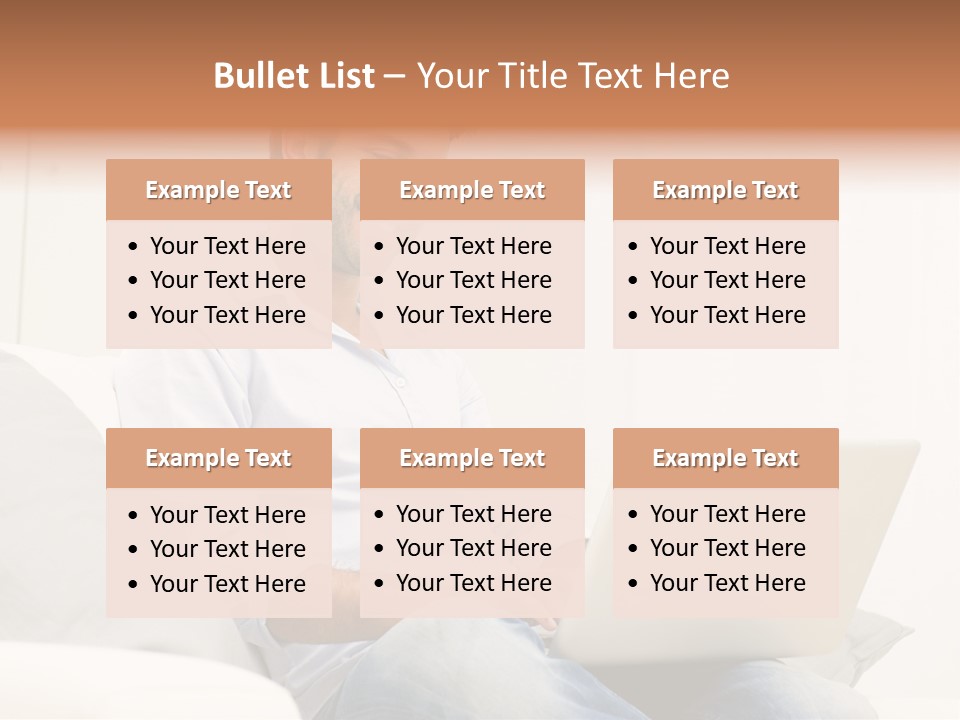 Notebook White Work PowerPoint Template