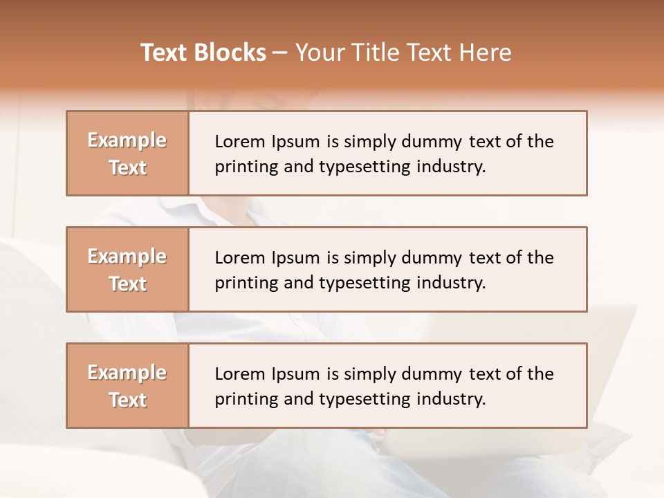 Notebook White Work PowerPoint Template