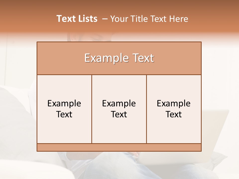 Notebook White Work PowerPoint Template
