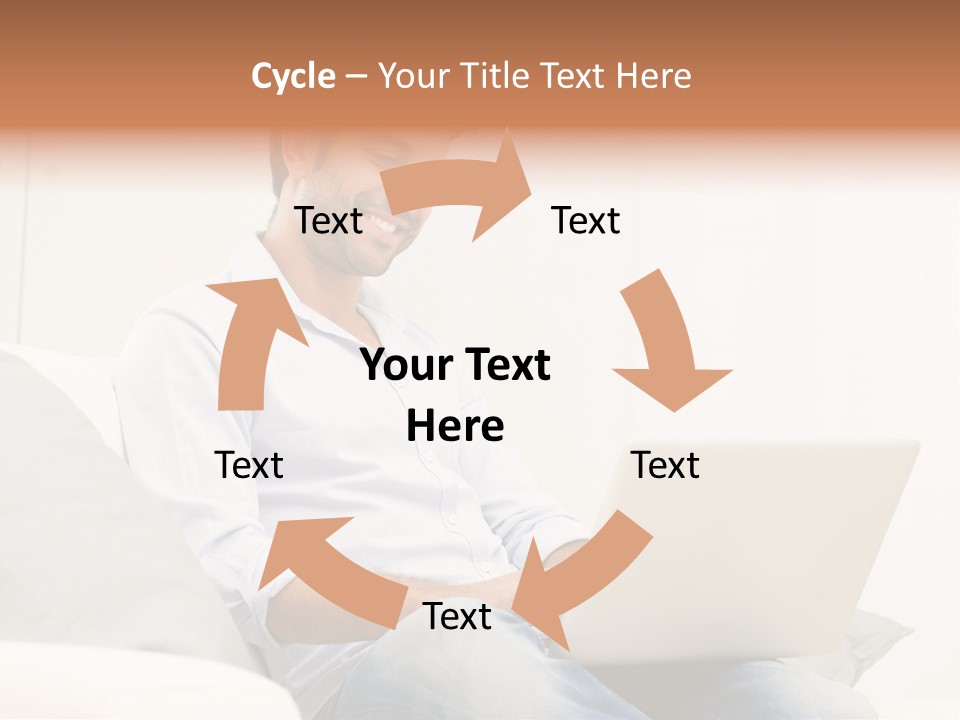 Notebook White Work PowerPoint Template