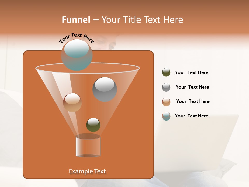 Notebook White Work PowerPoint Template