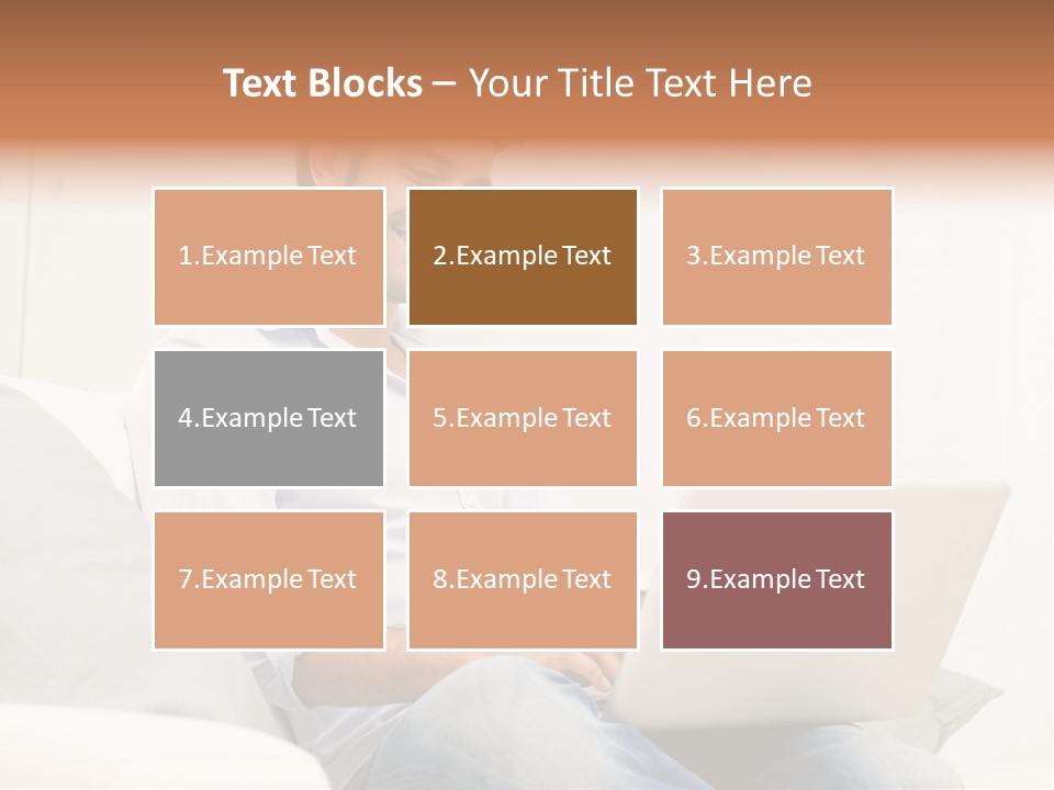 Notebook White Work PowerPoint Template