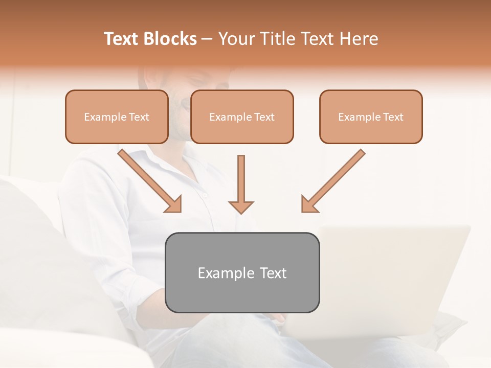 Notebook White Work PowerPoint Template